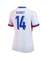 Frankrike Adrien Rabiot #14 Bortedrakt Dame EM 2024 Korte ermer